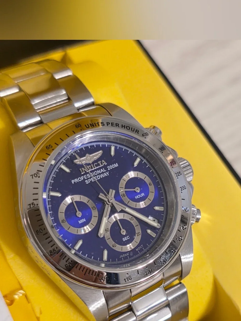 447. Invicta Speedway Torvane Men's Watch - 39.5mm, Steel (14382)